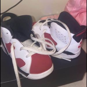 Toddler Jordan 6 “Carmines”